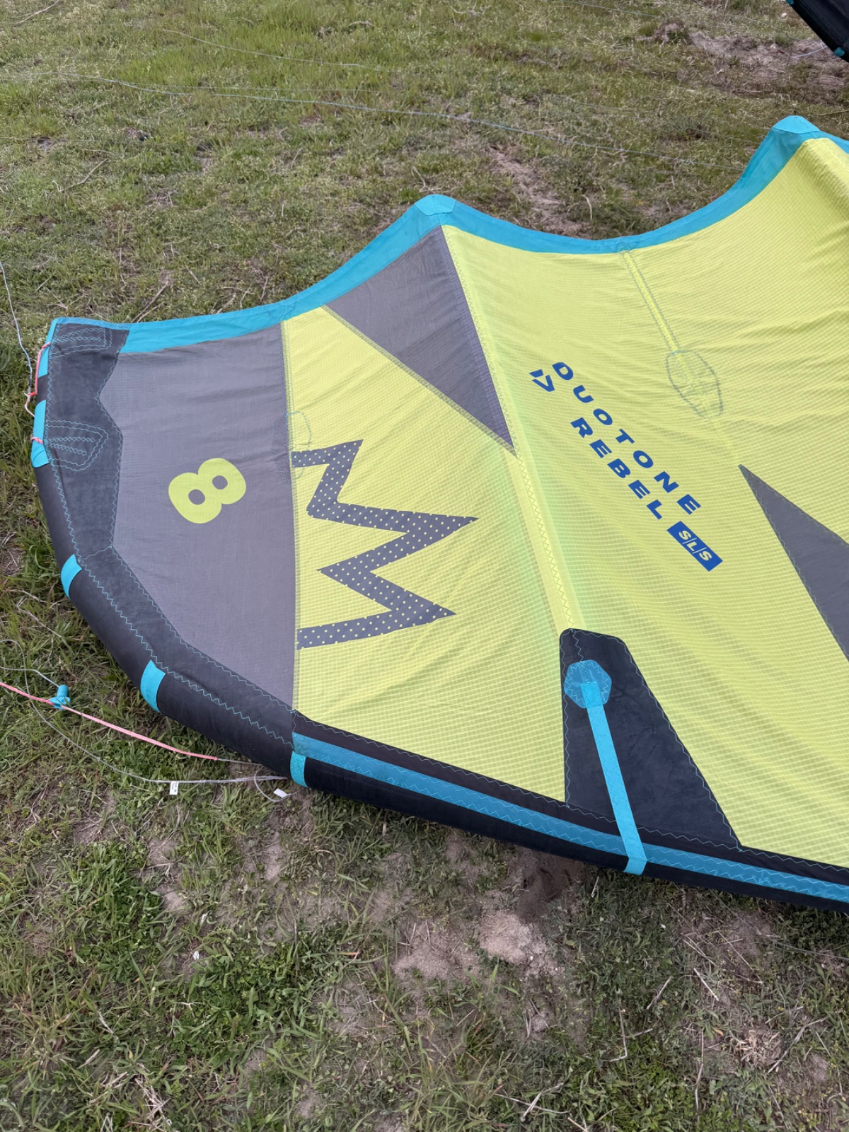 Vela Kite Duotone REBEL SLS 2024 8mt in perfette condizioni thumb 2