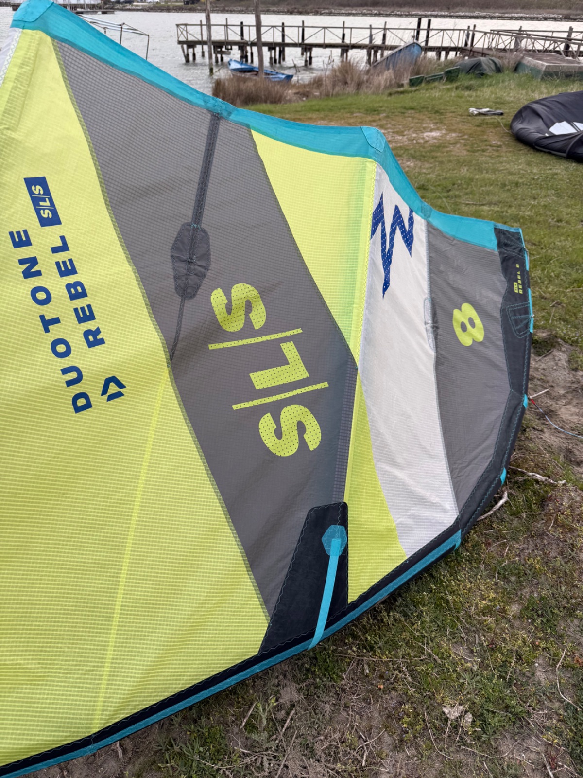 Vela Kite Duotone REBEL SLS 2024 8mt in perfette condizioni thumb 7