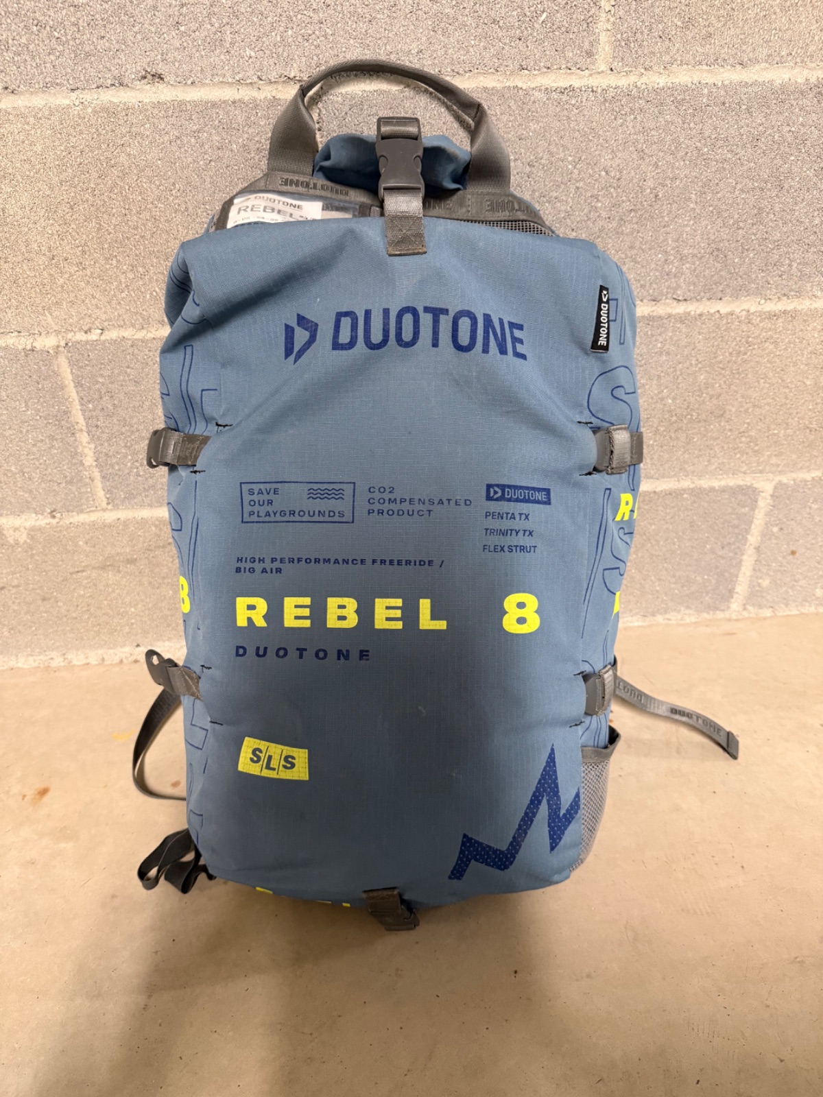 Vela Kite Duotone REBEL SLS 2024 8mt in perfette condizioni thumb 9
